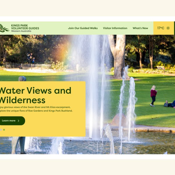 Kings Park Volunteer Guides goes live! Image