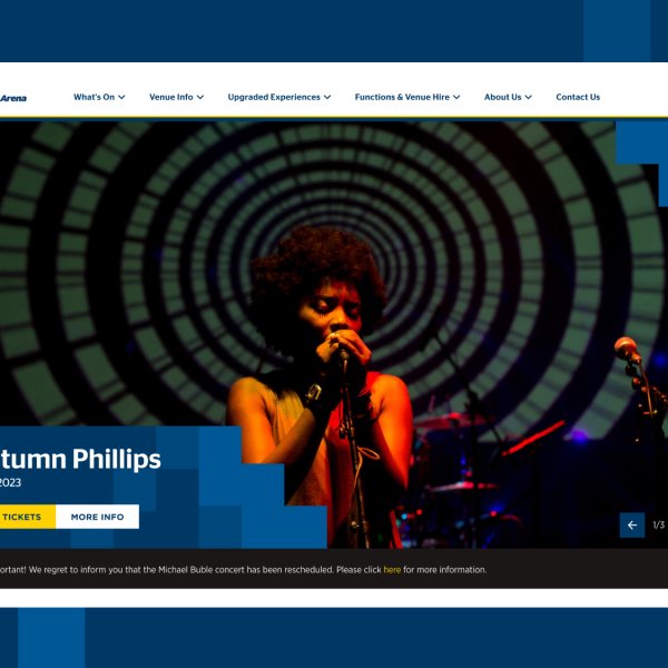 RAC Arena goes live! Image