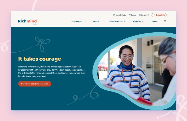 richmind case study - new website design