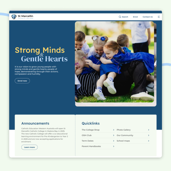 St Marcellin Catholic College goes live! Image
