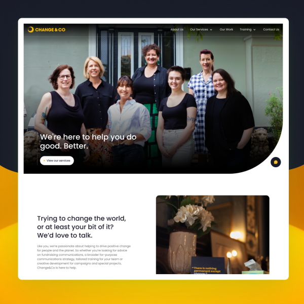 Change&Co goes live! Image