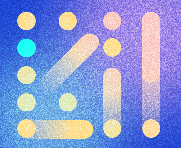 Illustration of dots and lines