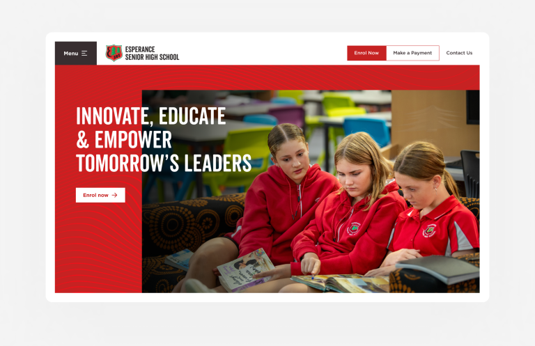 esperance senior highschool new website